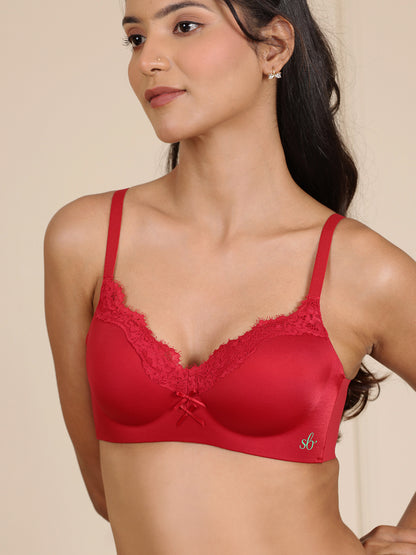 Angel Hands Bra — Red