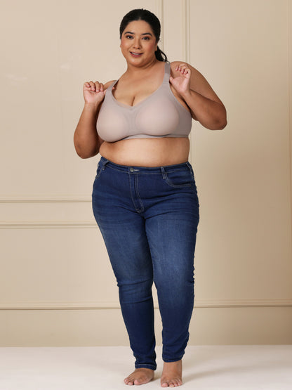 Belle Curve Bra — Grey