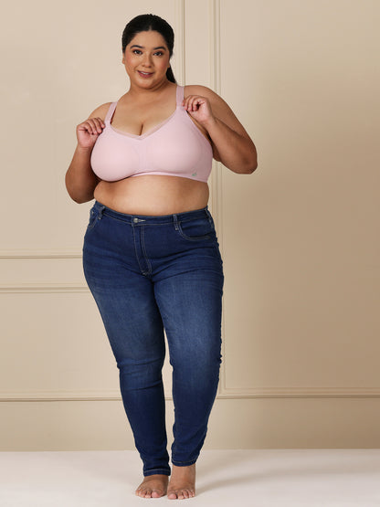 Belle Curve Bra — Pink