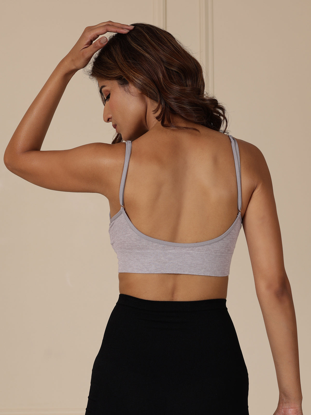 The Cocoon Loungewear Bra — Grey