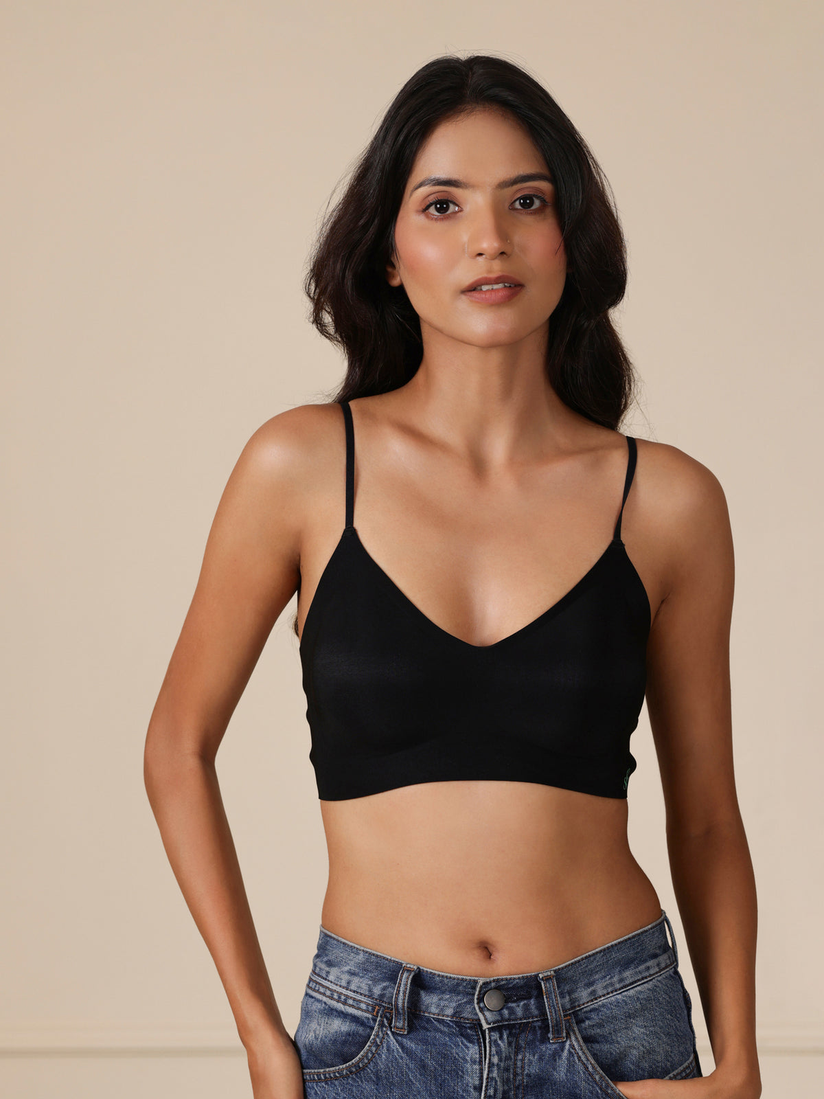 The Cool Down Bra — Black
