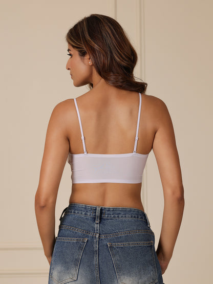 The Cool Down Bra — Lilac