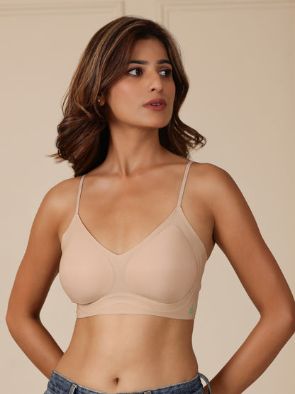 The Cool Down Bra — Nude