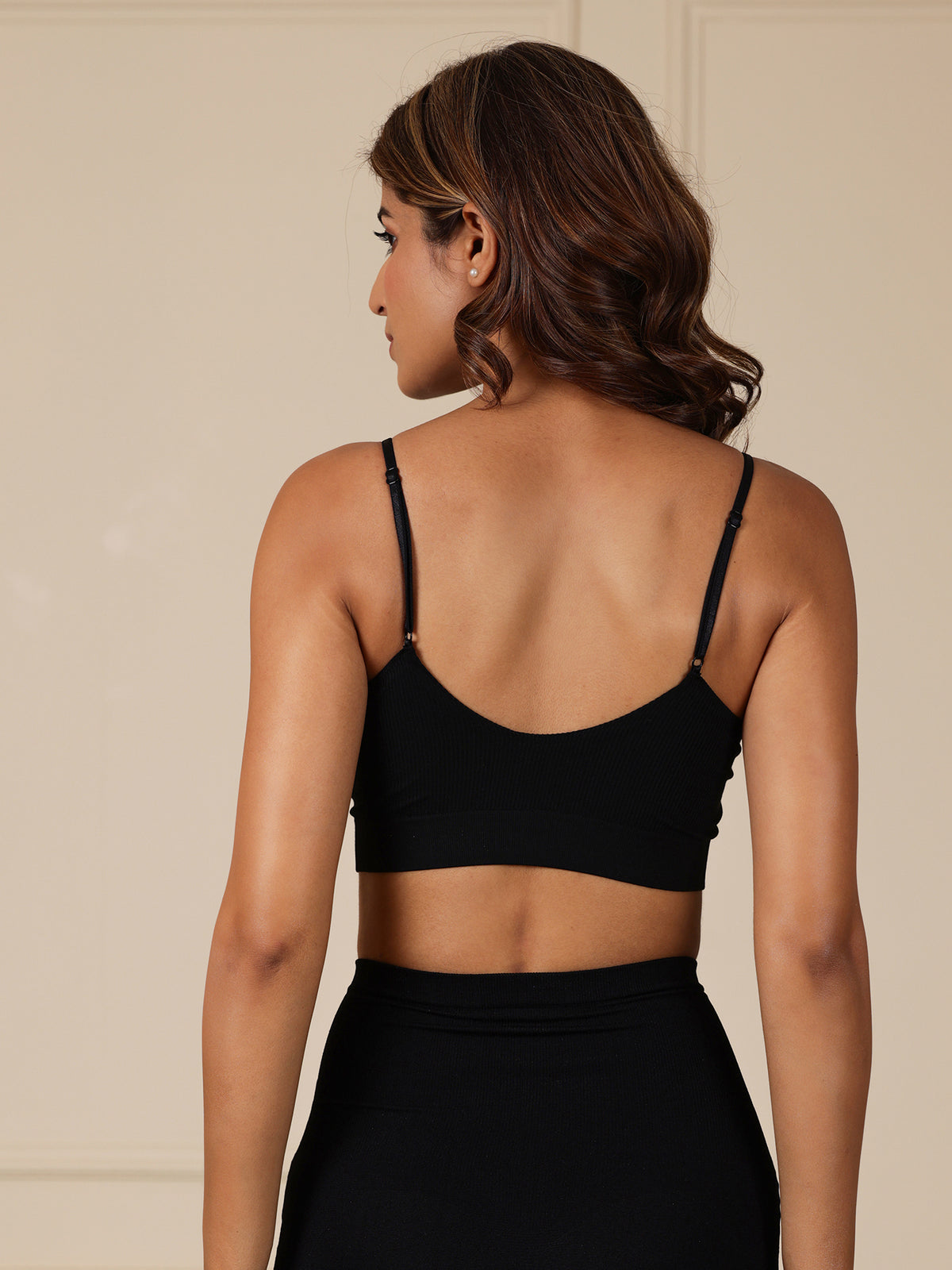 CloudFit Loungewear Bra — Black