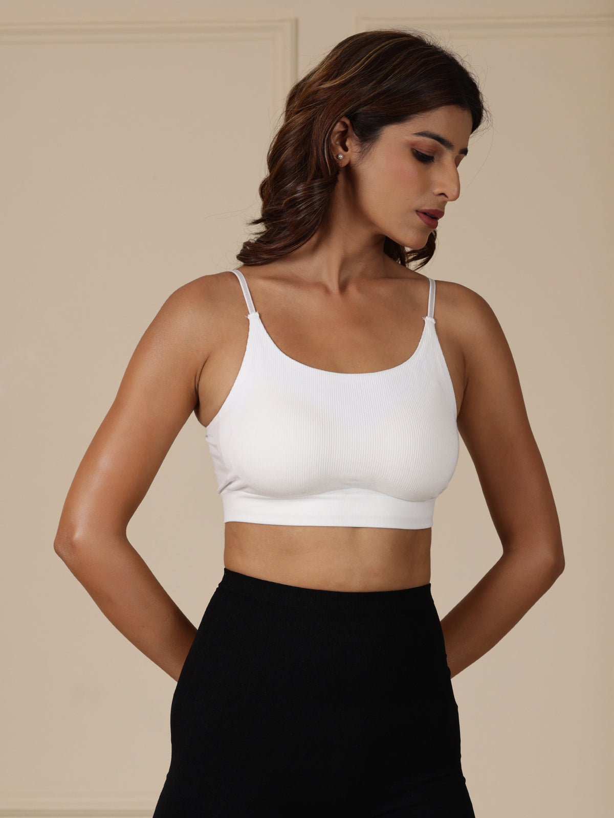 CloudFit Loungewear Bra — White