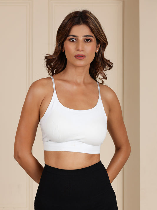CloudFit Loungewear Bra — White