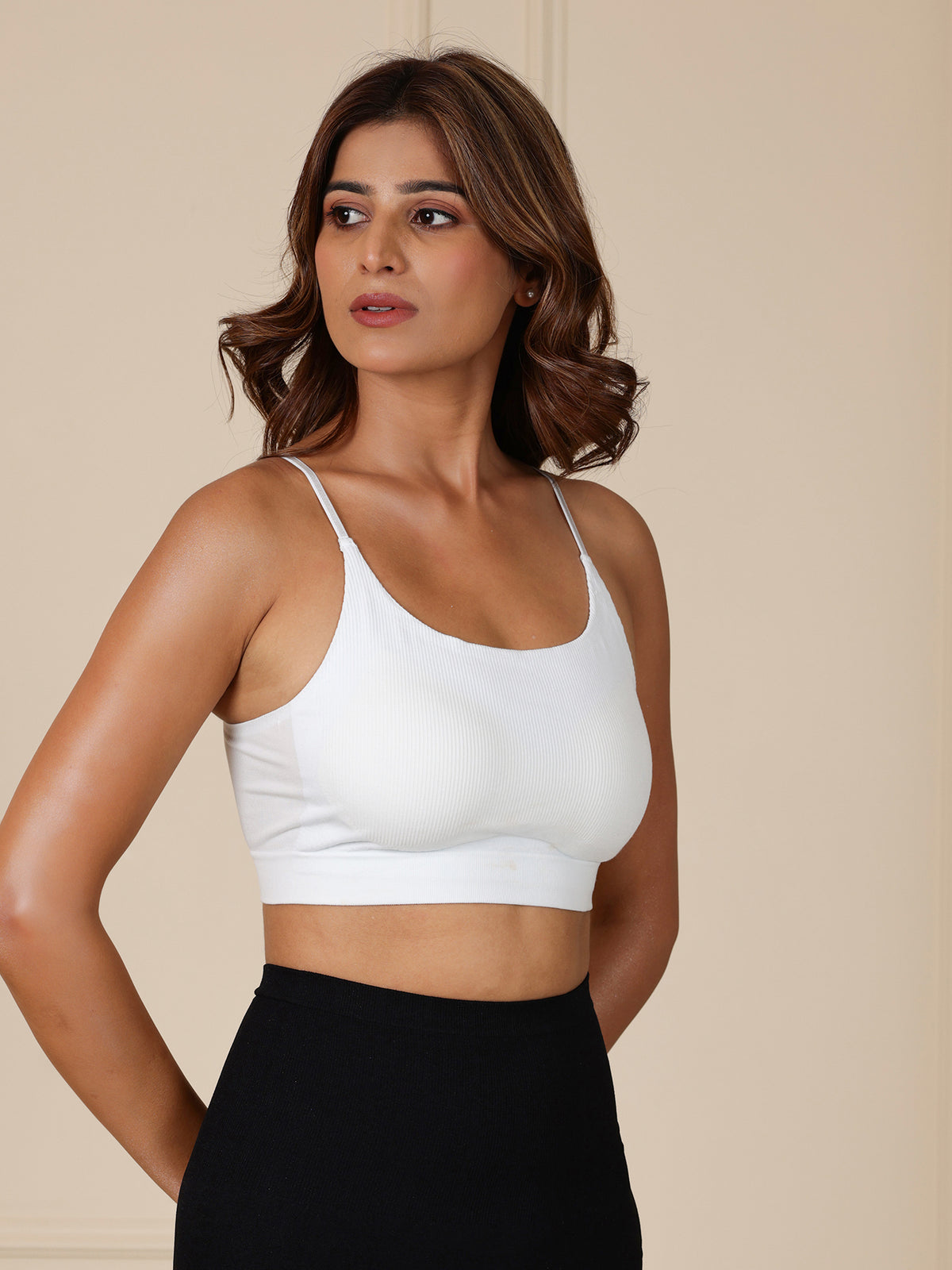 CloudFit Loungewear Bra — White