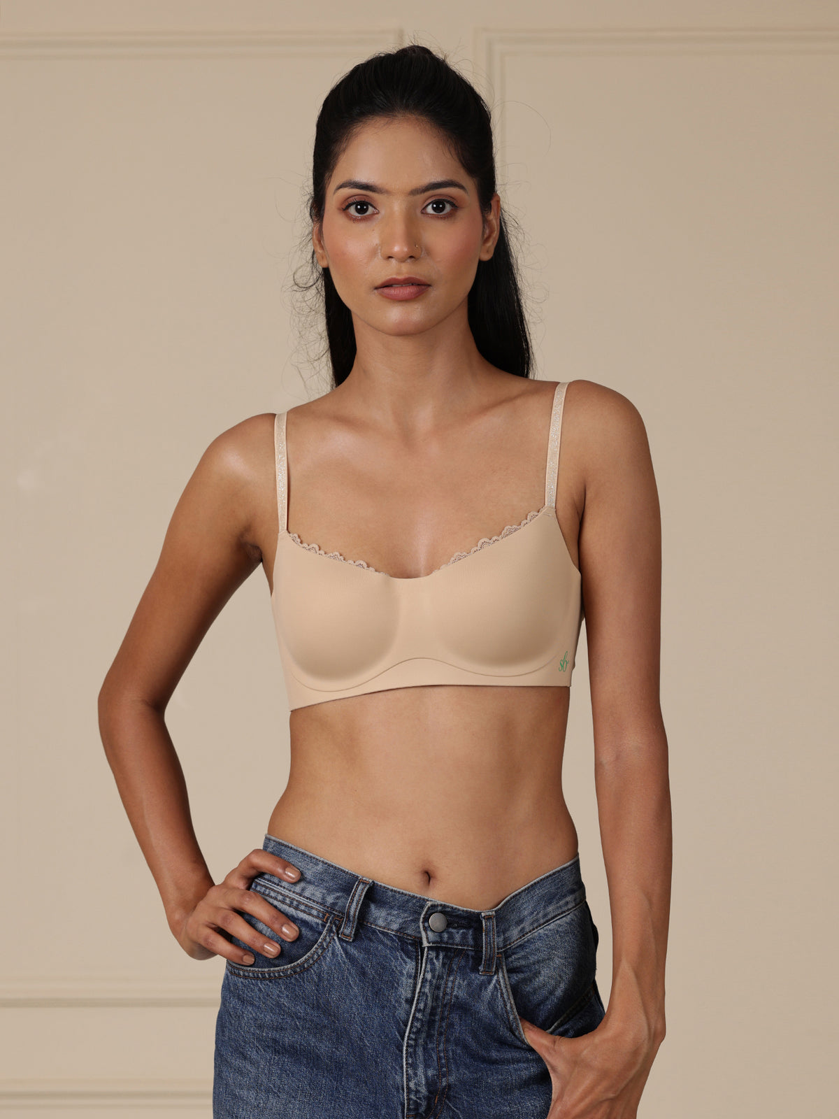 Classical Lift Bra — Nude
