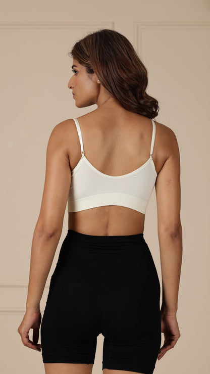 CloudFit Loungewear Bra worn by a model (1 of 3)